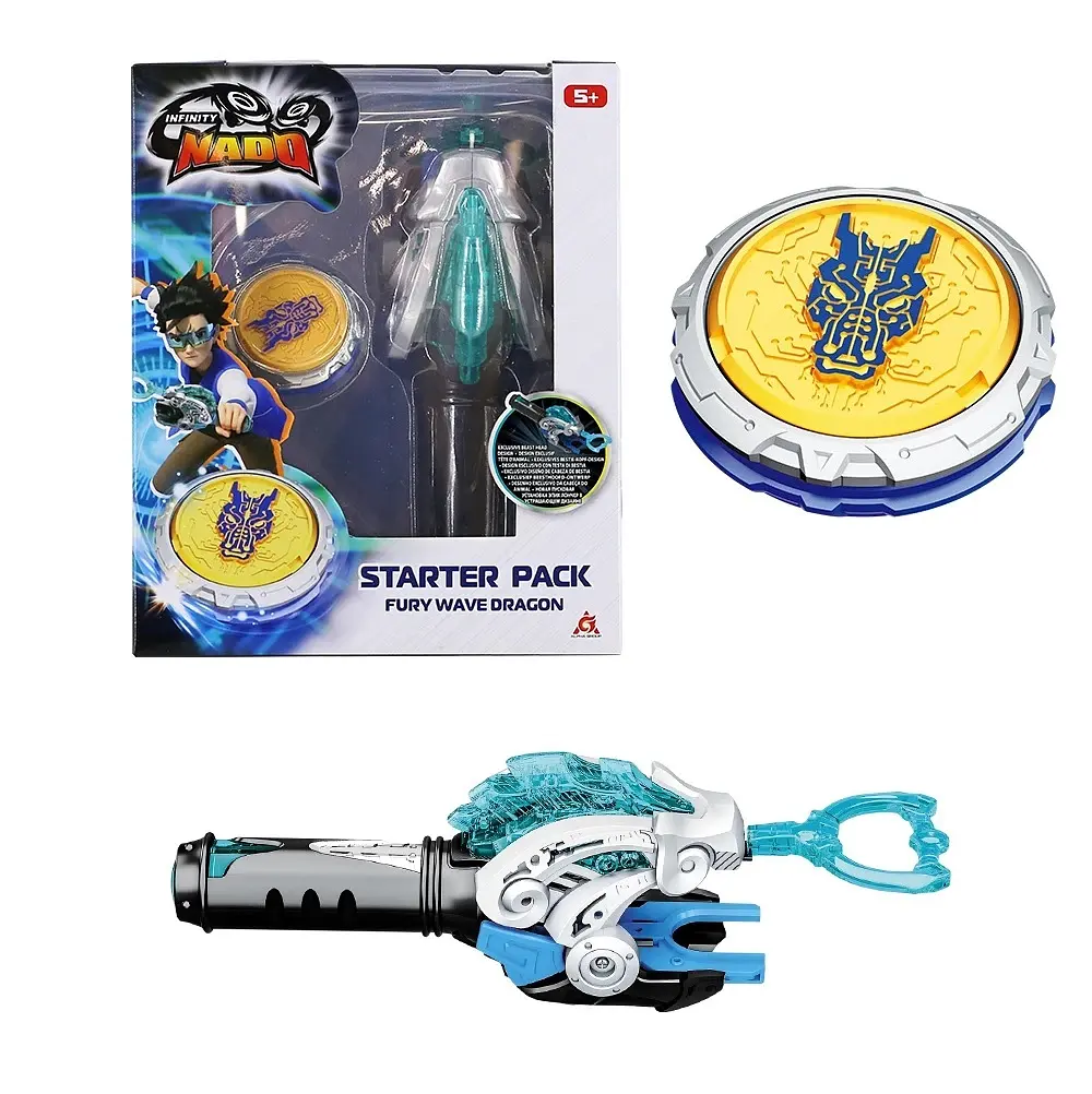 Дзиґа Auldey VI Starter Pack Лютий Дракон Fury Wave Dragon Infinity Nado det0018486 - фото 5