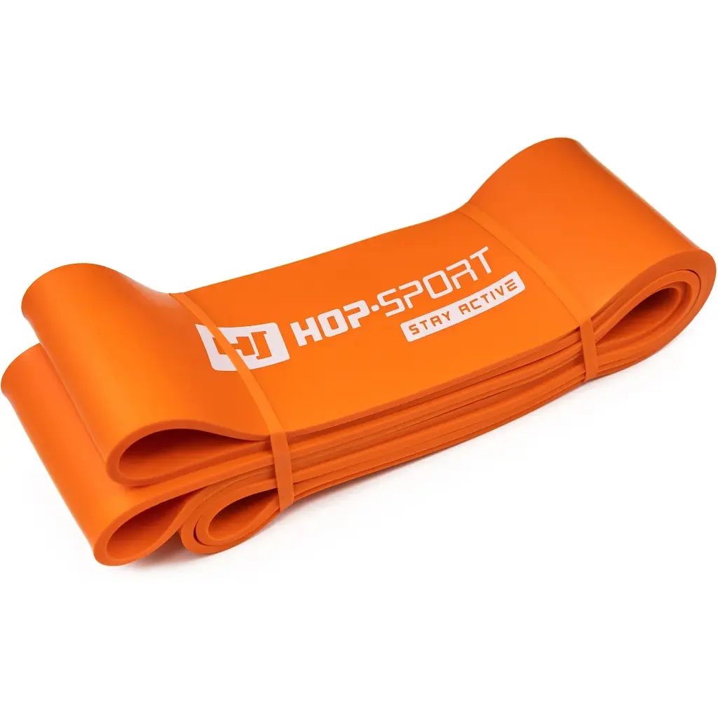 Резинка для фитнеса Hop-Sport 37-109 кг HS-L083RR оранжевая - фото 5