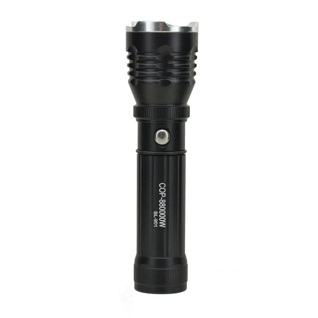 Ліхтарик на акумуляторі X-Balog Bl-901 з фільтрами, потужний лід ліхтар 18650 з заряджанням і червоним світлом - фото 2