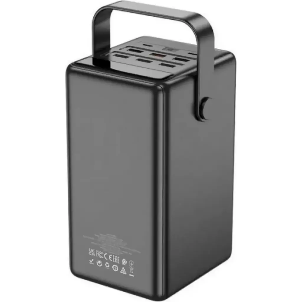 Зовнішній акумулятор Hoco Endure DB03 100000mAh 22.5W Black [121606] - фото 3