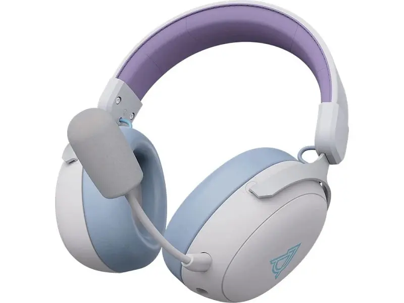 Навушники з мікрофоном Ajazz AHM08 MAX Purple/White/Blue (AHM08-MAX-PWB)