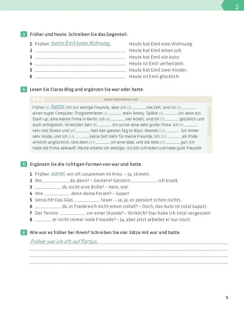 Deutsch Grammatik leicht A2 Zweisprachige Ausgabe Deutsch – Englisch - фото 5