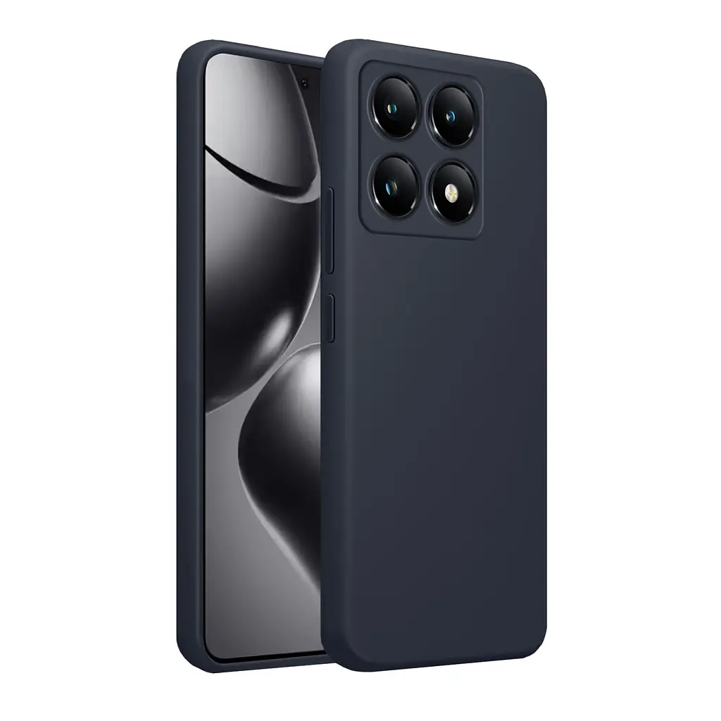 Чохол MAKE Xiaomi 14T Silicone Titan Black - фото 3