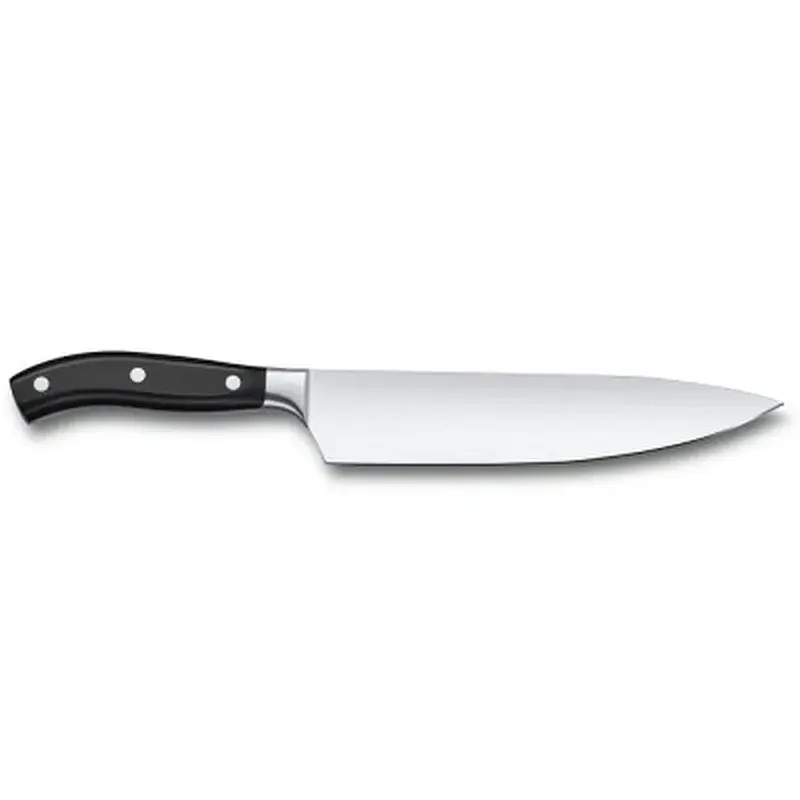 Кухонний ніж Victorinox Grand Maitre Chef's 22см Black (7.7403.22G) - фото 3