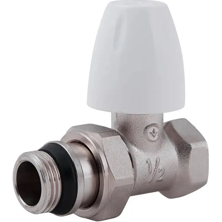 Кран радіаторний SD Plus 1/2" ВЗ з антипротіканням прямий SD226W15