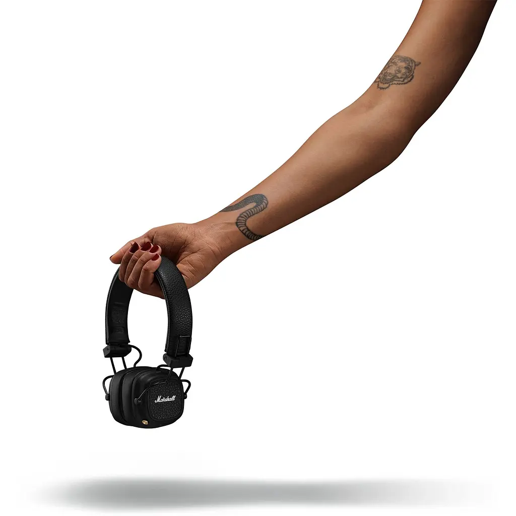 Наушники Marshall Headphones Major V Black - фото 8