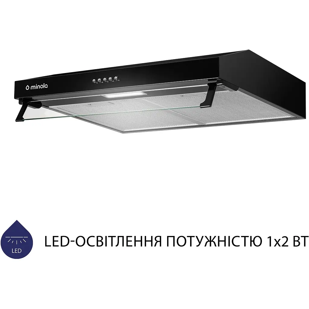 Витяжка Minola HPL 617 BL - фото 2