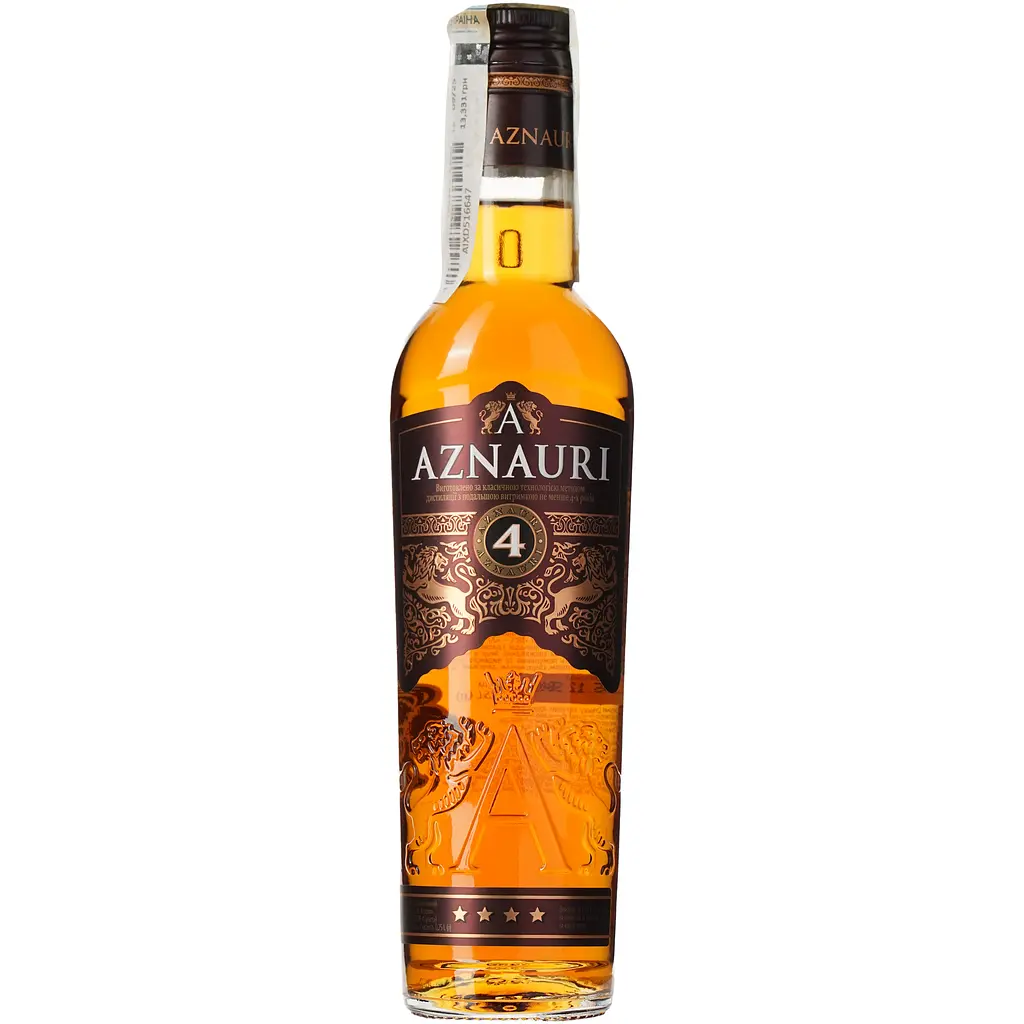 Коньяк AZNAURI 4 роки 0.25 л - фото 2