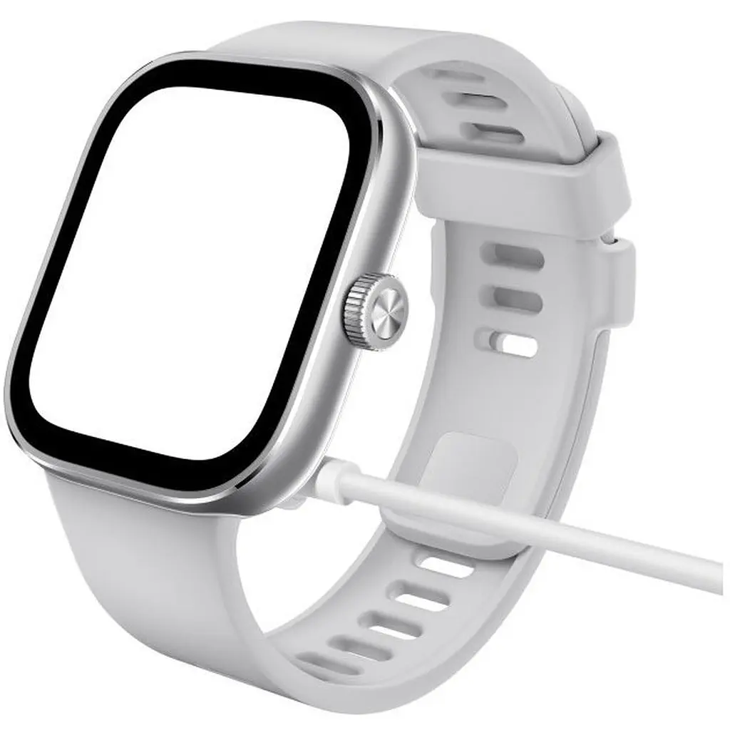 Умные часы Xiaomi Redmi Watch 4 Silver Gray серебристые (BHR7848GL) - фото 7