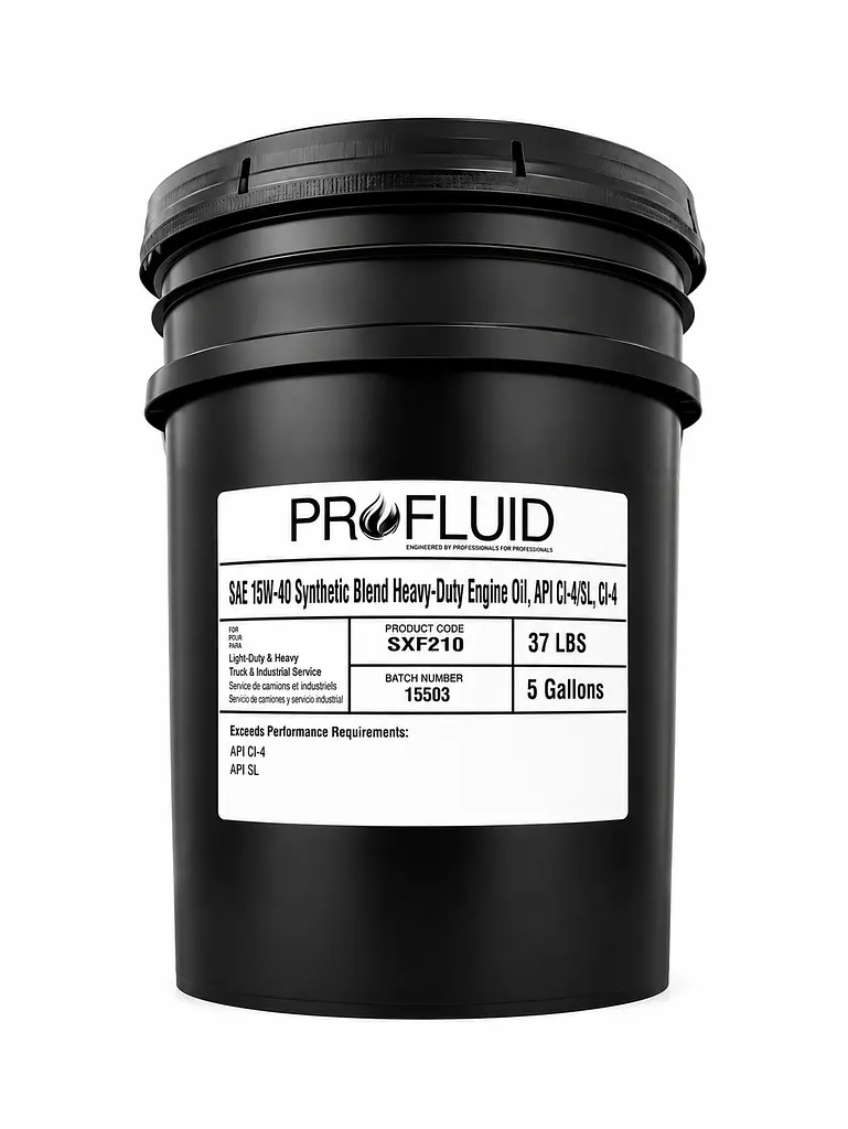 Моторна олива ProFluid Synthetic Blend 15W40 CI-4 HDEO, 18,93 л.