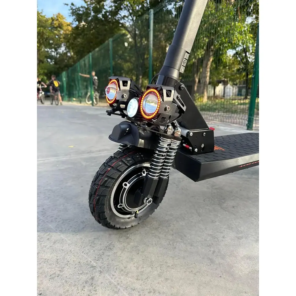 Электросамокат Двухмоторный KugooKirin M4 Max+ Plus| NFC key (2000W, 23Ah) - фото 14