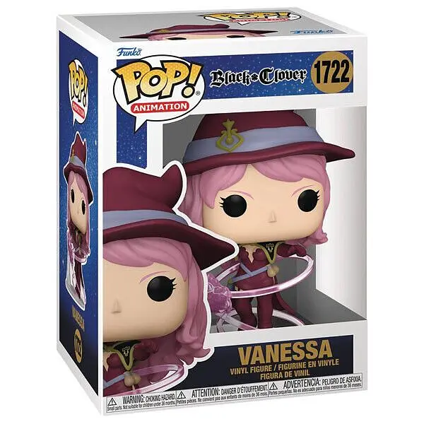 Фігурка Funko Pop Чорний Клевер Ванесса Black Clover Vanessa 10 см FP BC V 1722 - фото 3