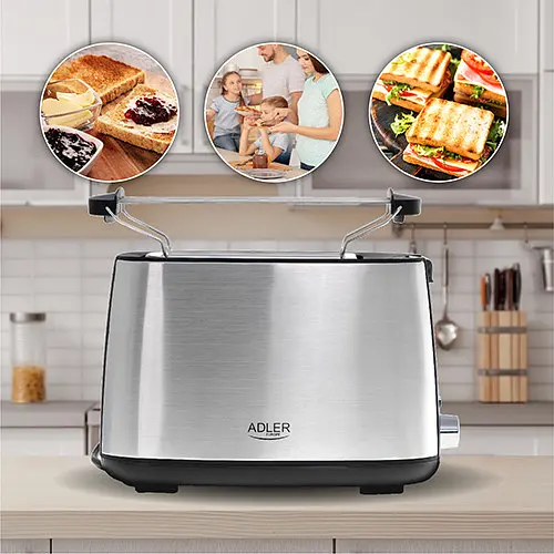 Тостер Adler AD 3214 - фото 8