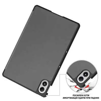 Чохол до планшета BeCover Smart Case Xiaomi Redmi Pad 2 Pro 12.1" Gray (714630) - фото 2