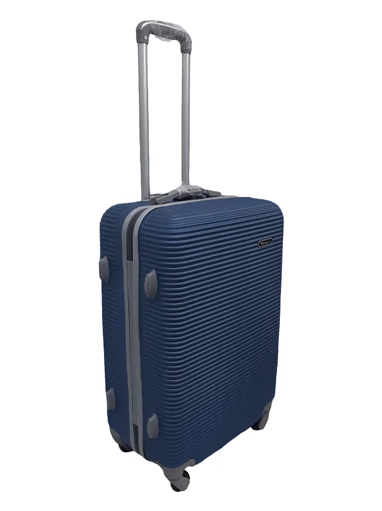 Валіза середня M ABS-пластик Milano bag 004 66×44×28,5см 75л Темно-синій - фото 2