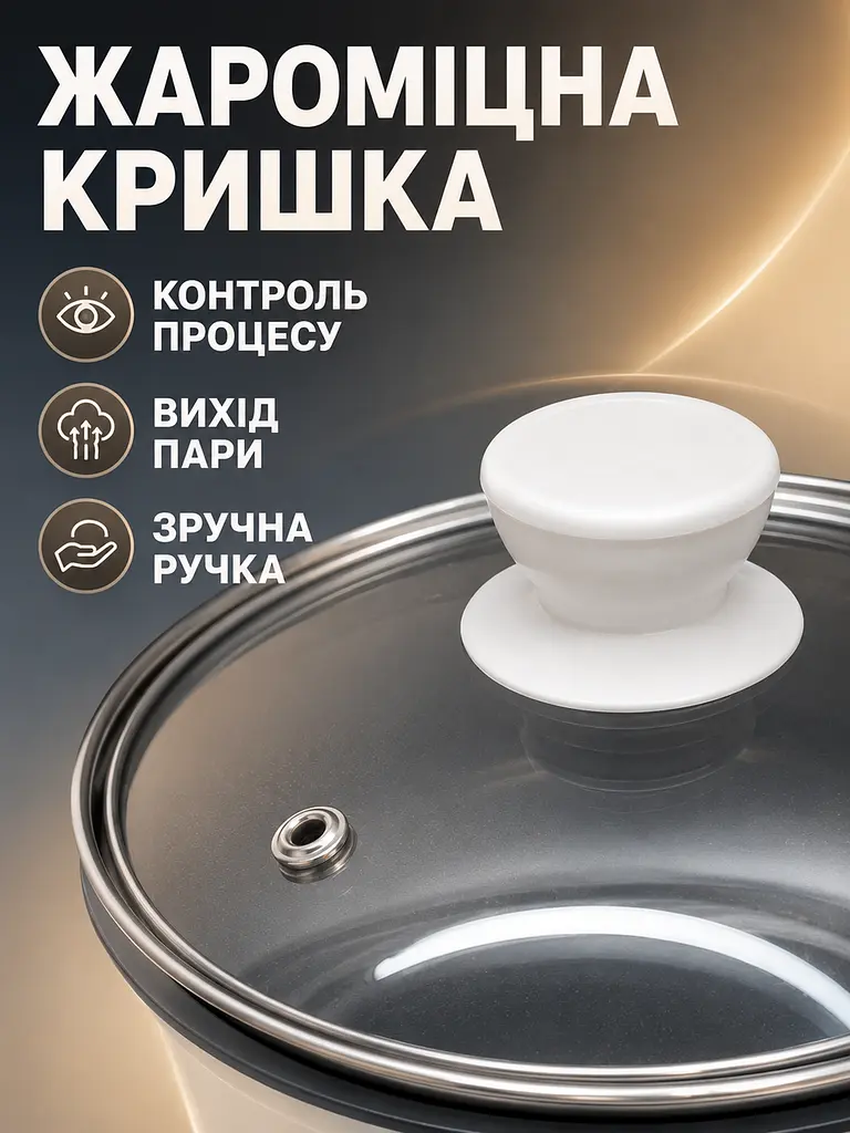 Електрокаструля-мініварка 1,5 л 600 Вт із паровою вставкою та антипригарним покриттям 17,5×13 см, блакитна (49676316) - фото 7