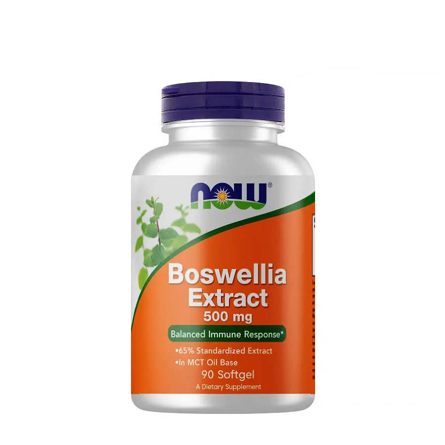 Натуральна добавка NOW Boswellia Extract 500 mg, 90 капсул