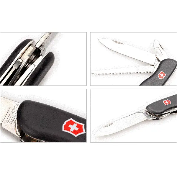 0.8363.3 Ніж Victorinox FORESTER чорний нейлон - фото 4