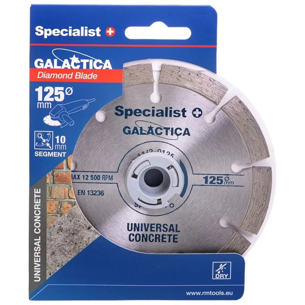 Диск алмазний Specialist+ Galactica 125x10x22 мм (11/2-0125)