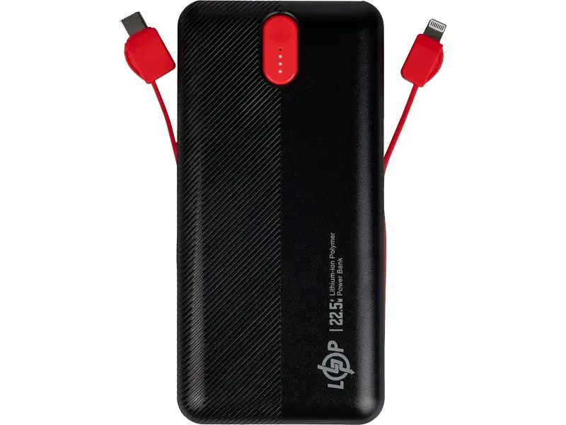 Зовнішній акумулятор (Power Bank) Logicpower PQ24 22.5W 20000mAh Black (LP31339) - фото 2