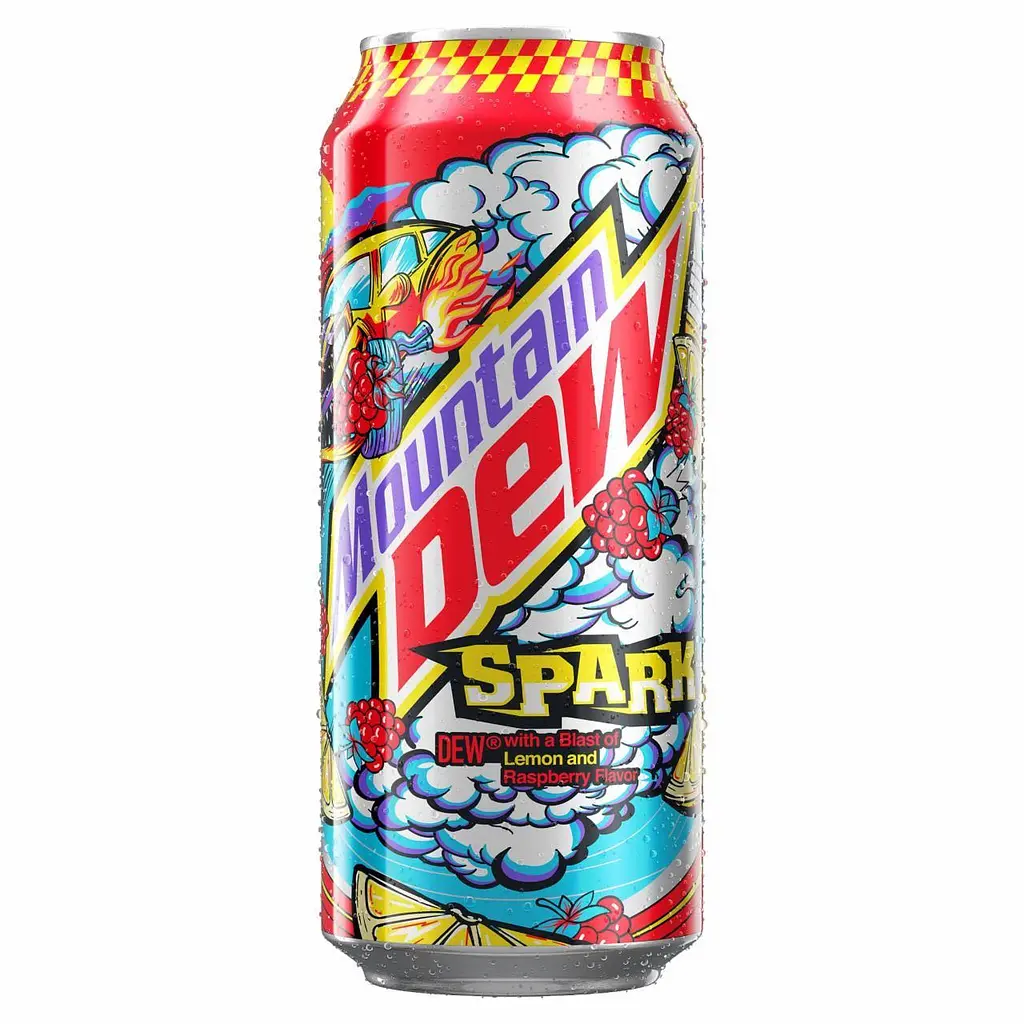Газований напій Mountain Dew Raspberry Lemonade 500 мл