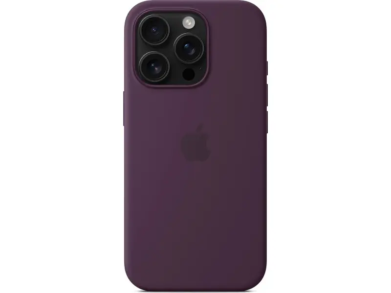 Чохол для смартфона Apple iPhone 16 Pro Silicone Case with MagSafe - Plum (MYYM3) - фото 5