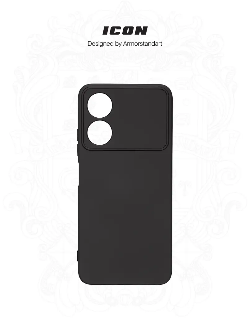 Чехол ArmorStandart ICON для ZTE Blade A34 Camera cover Black (ARM78956) - фото 3