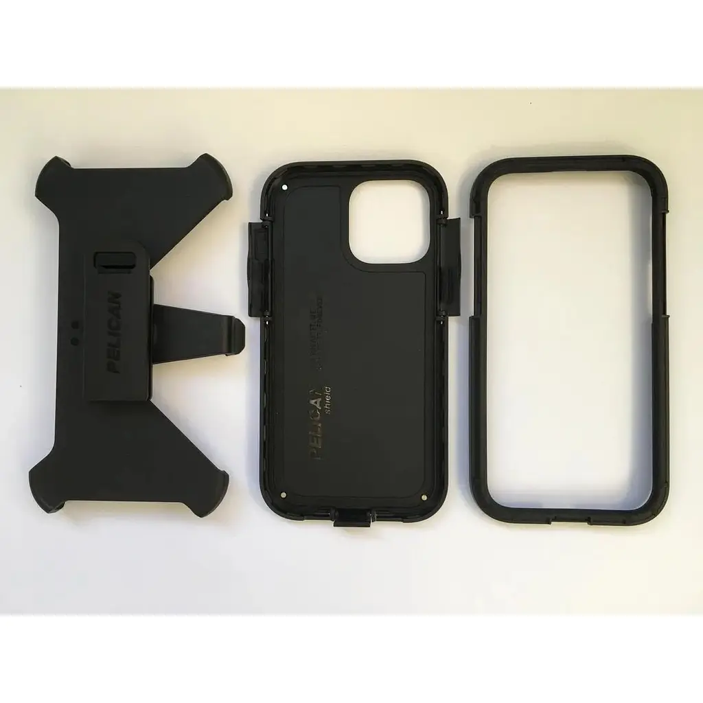 Протиударний чохол з кліпсою Pelican Shield Kevlar для iPhone 13 Pro Black аналог OtterBox Defender - фото 5