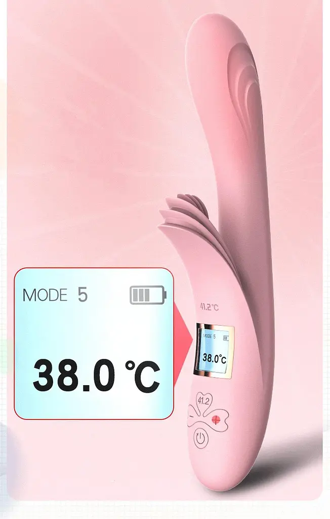 Вібратор Boss Series Lilo 23 см рожевий - фото 5