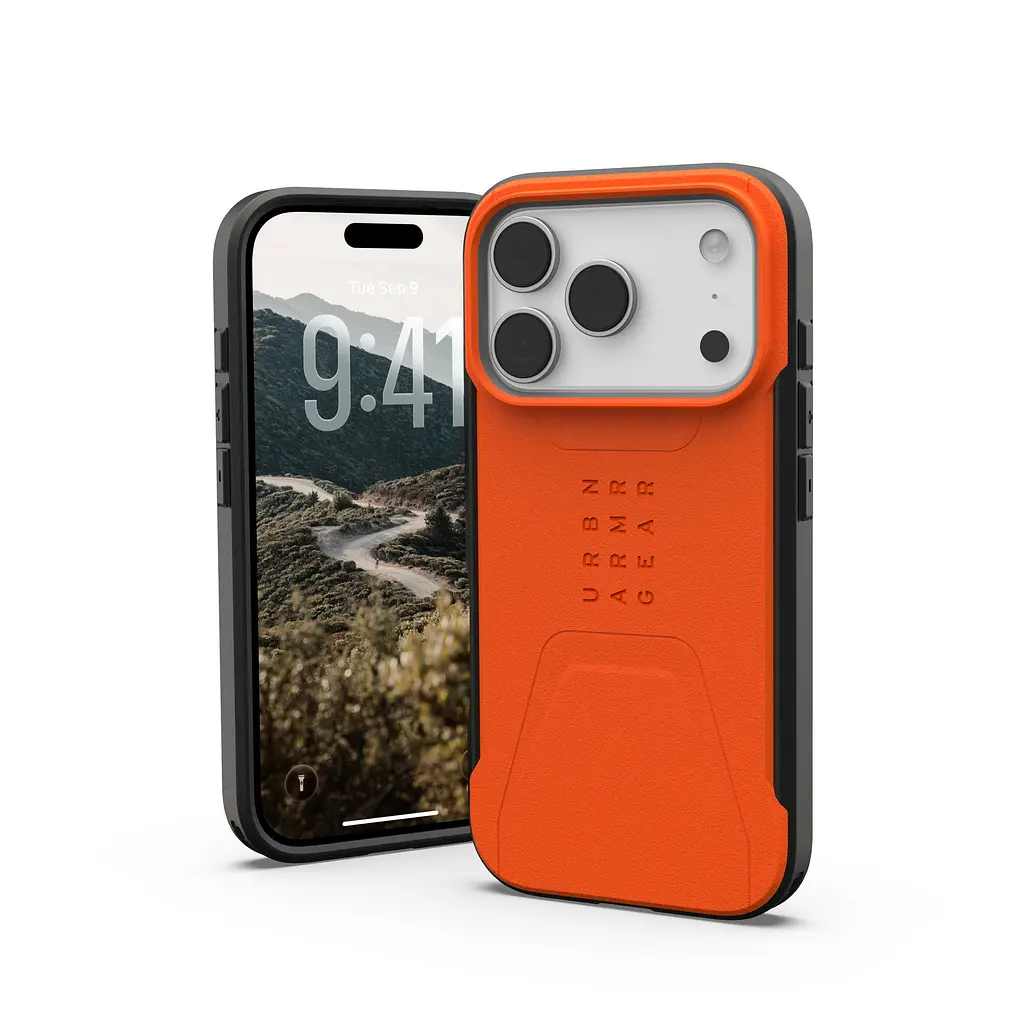 Чохол UAG для iPhone 17 Pro, Civilian MagSafe, Orange teh0019369 - фото 9