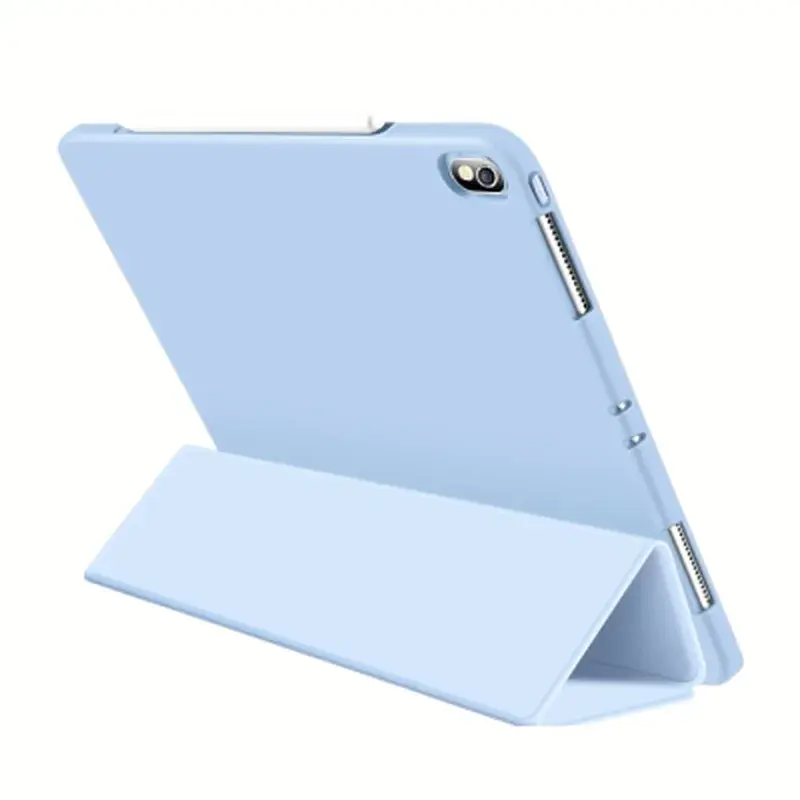 Чохол до планшета BeCover Tri Fold Soft TPU Silicone Apple iPad Air 11" M4 2026 Light Blue (715239) - фото 2