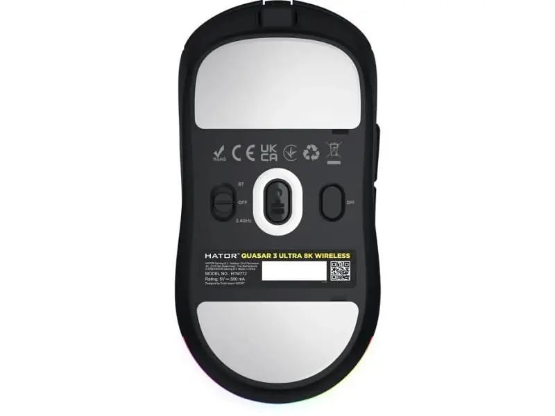 Миша Hator Quasar 3 ULTRA 8K Wireless Black (HTM772) - фото 6