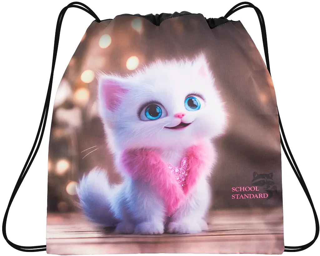 Ортопедичний шкільний рюкзак 3 в 1 з пеналом та мішком для дівчинки School Standard для початкової школи (Full 160-22) - фото 3