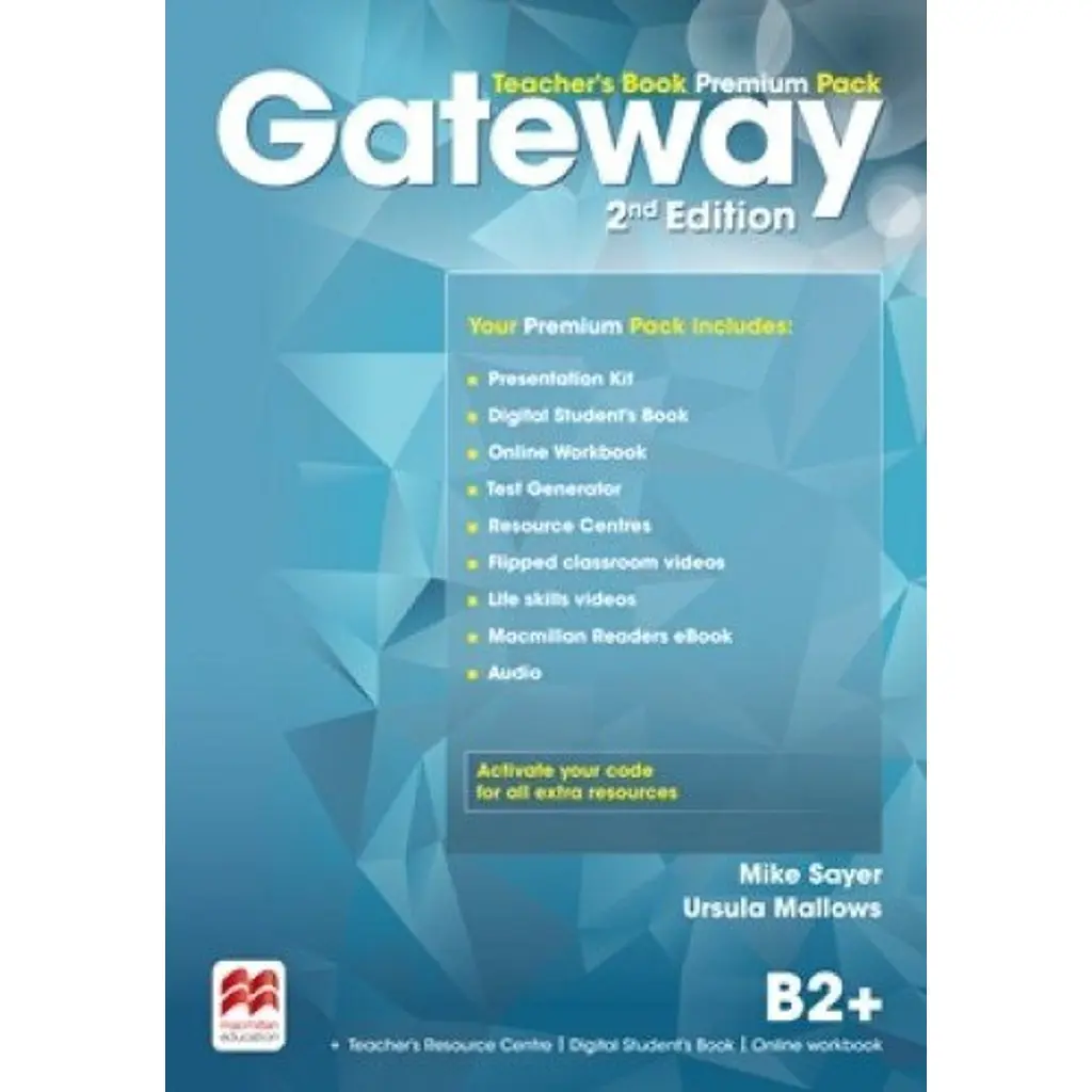Gateway 2nd B2+ Teacher's Book Premium Pack - Майк Сейєр
