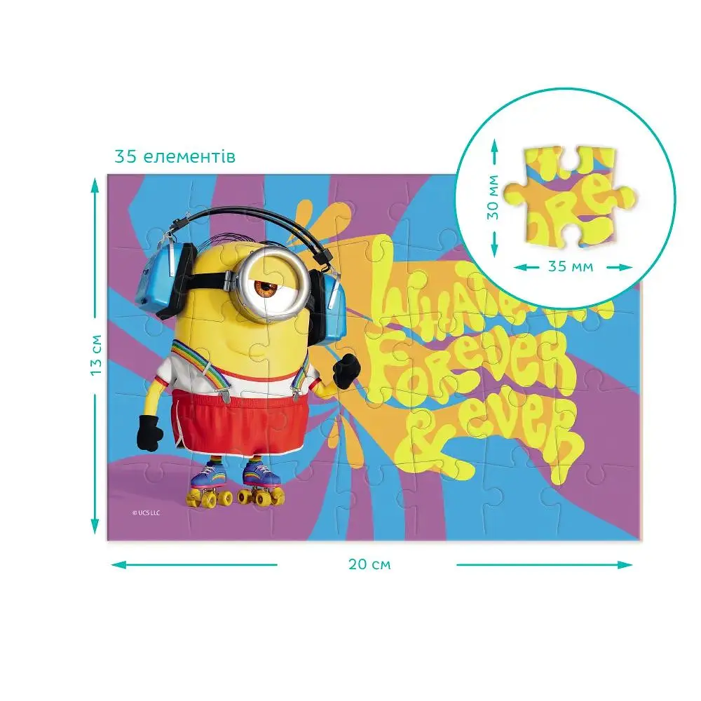 Пазл-міні DoDo Minions, 35 елементів (200358) - фото 4