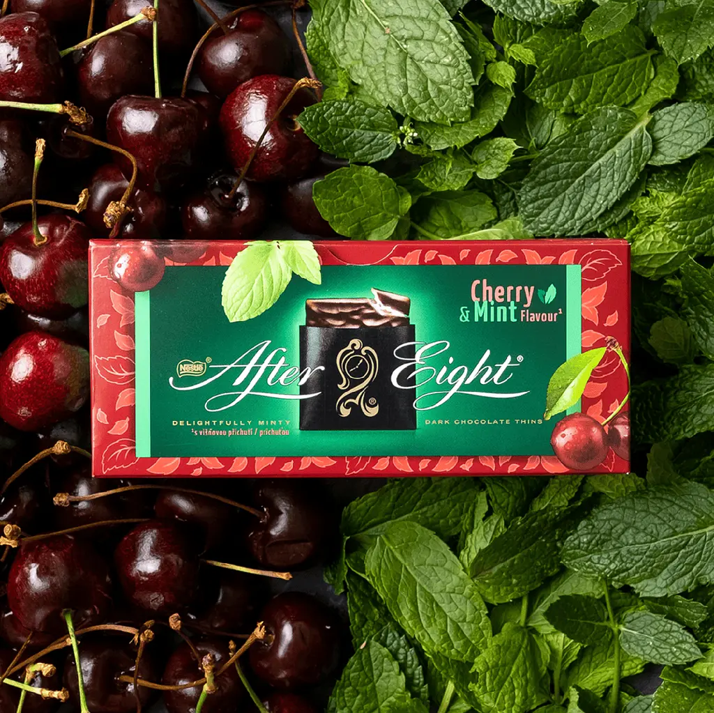 Шоколадні цукерки Nestle After Eight Cherry Mint 200г - фото 6