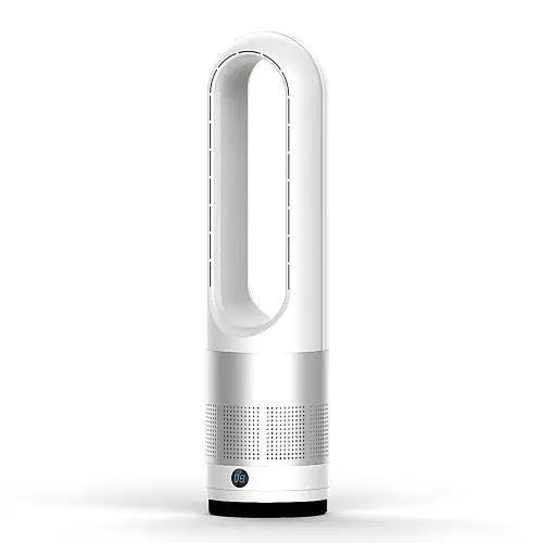 Мобільний безлопатевий вентилятор Germatic LED 1200W / Кондиціонер підлоговий 2в1 з обігрівом та охолодженням AM-018JR сенсор, пульт ДК, автоповорот 80° - фото 6