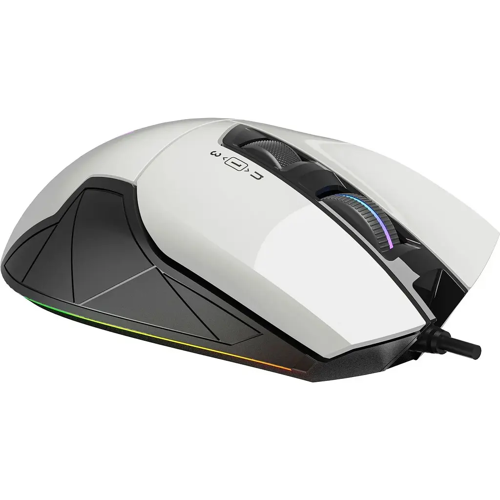 Миша A4Tech Bloody W70 Max USB panda white - фото 3