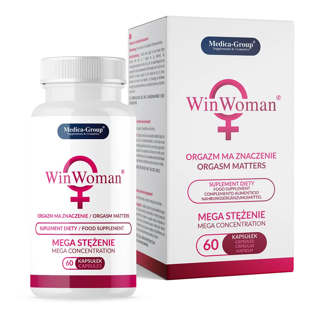 Диетическая добавка Medica-Group Win Woman Diet Supplement для стимуляции женского оргазма 60 капсул - фото 2