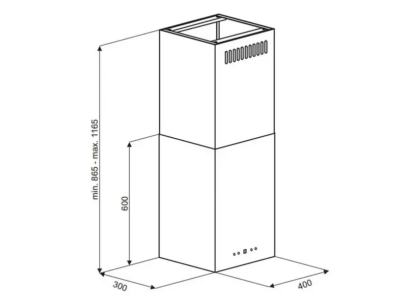 Витяжка VDB CUBE W Inox - фото 4