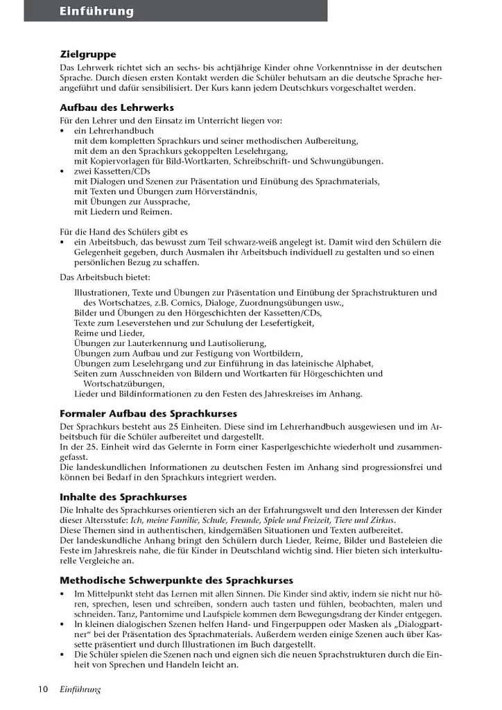 Tamtam. Lehrerhandbuch. Erster Kontakt Deutsch für Kinder - фото 9