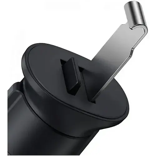Автомобільний тримач холдер Baseus Metal AgeII Gravity Car Mount (Air Outlet Version) SUJS000006 Green - фото 5