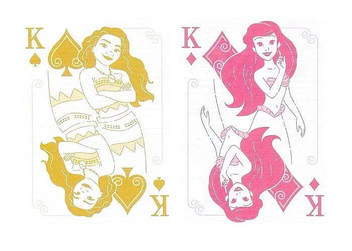 Карти гральні United States Playing Card Company Bicycle Disney Princess inspired (pink) (ВР_КИБДПІП) - фото 9