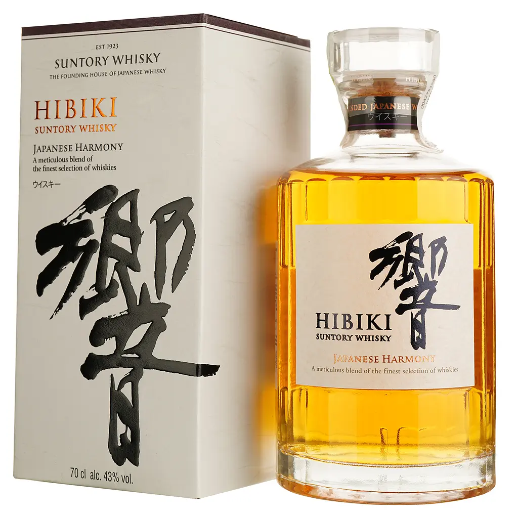 Виски Suntory Hibiki Japanese Harmony Blended Japan Whisky, 43%, 0