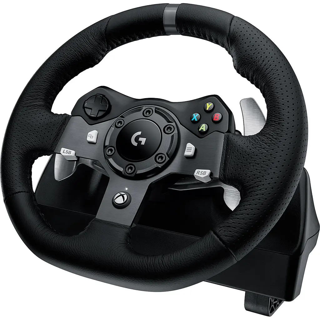 Ігрове кермо з педалями Logitech G920 Driving Force PC/Xbox Black (941-000123) [57491] - фото 2