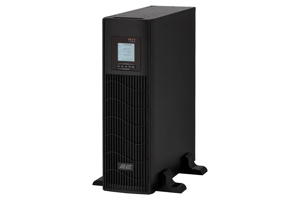 2E Джерело безперебійного живлення PS3000RT, 3000VA/2400W, RT3U, LCD, USB, 3xC13, 3xSchuko - фото 7