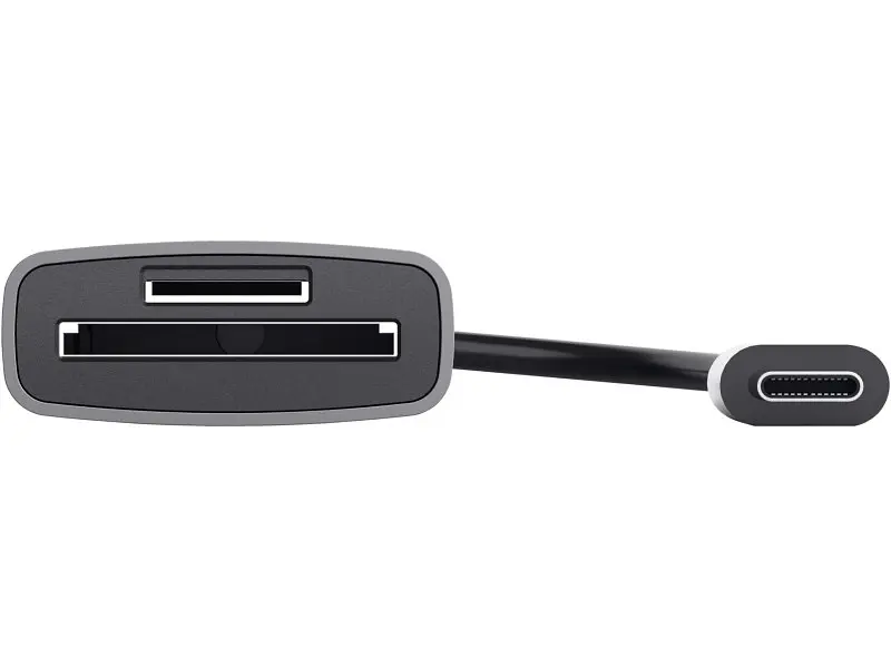 Картрідер Trust Aluminium USB-C Card Reader (24136) - фото 5