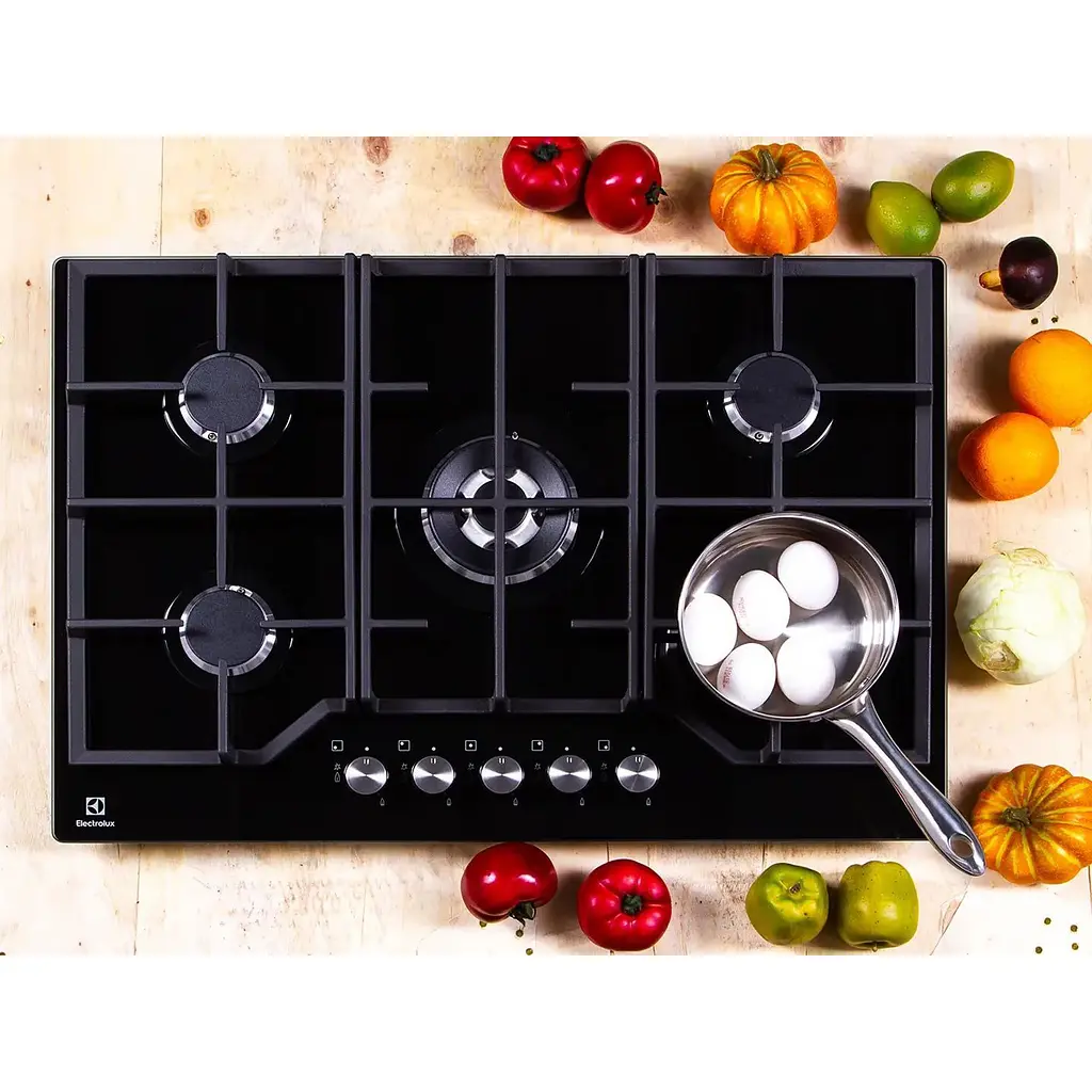 Газова варильна поверхня Electrolux GPE373YK [140637] - фото 11