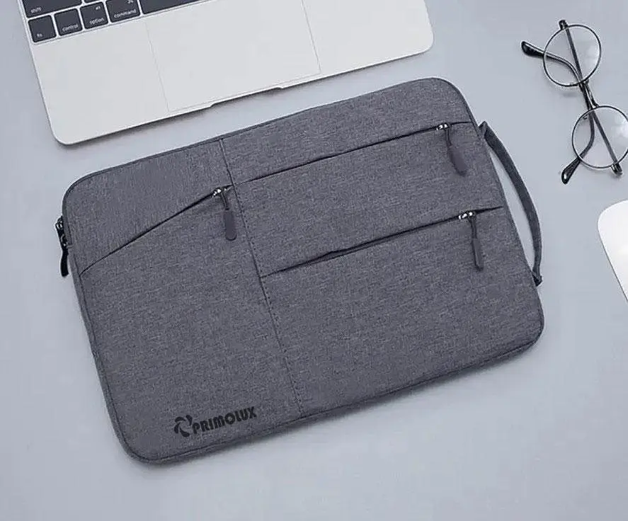 Сумка для ноутбука Primolux Compact 14" Grey - фото 4