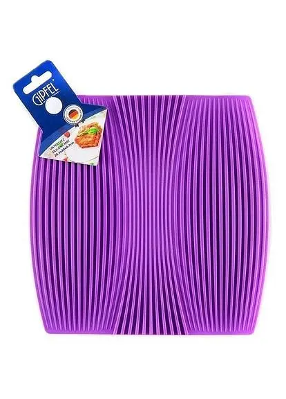 Подставка под горячее Gipfel GP-0335 20.3х20х0.7 см фиолетовая - фото 2